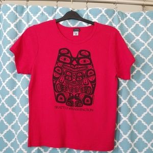 Seattle Washington Eskimo Graphic Tee size XL